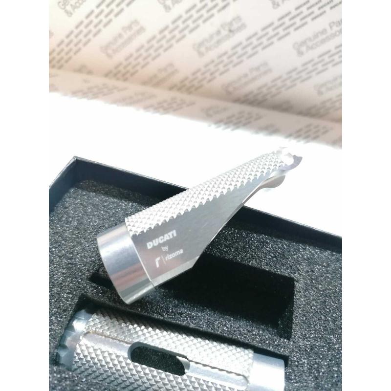 Pedane Poggiapiedi In Alluminio Dal Pieno Color Argento - 96280501AB