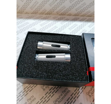 Pedane Poggiapiedi In Alluminio Dal Pieno Color Argento - 96280501AB