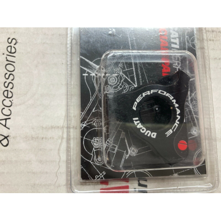 Coppia Registro Forcelle In Alluminio Neri Ducati Performance CH 19 - 96644408B
