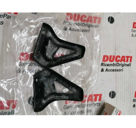 Carbon Fiber Heel Guard Kit for Monster - 96963903B