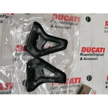 Carbon Fiber Heel Guard Kit for Monster - 96963903B