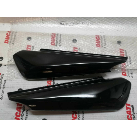 Coppia Fianchetti Nero Lucidi Per Monster 1a Serie - 96906199c