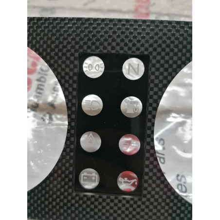 Carbon Fiber Tachometer Cover For Monster 1 Series - 10113