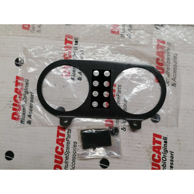 Carbon Fiber Tachometer Cover For Monster 1 Series - 10113