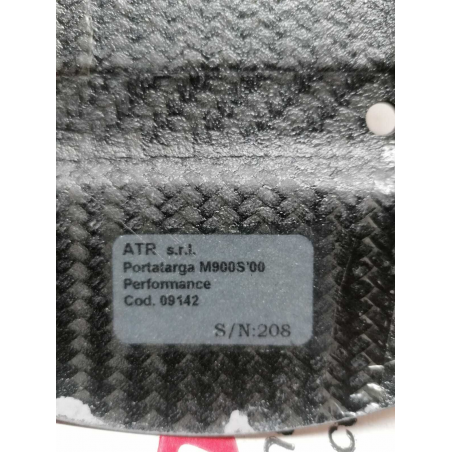 Tegolino Porta Targa In Carbonio Per Monster 1 Serie - 96911700B