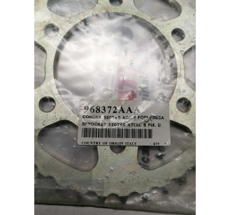 Corona T40 Passo 520 In Acciaio Per Monster - 968372AAA