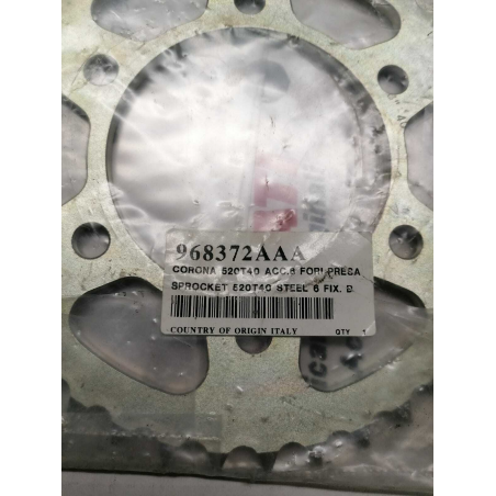 Corona T40 Passo 520 In Acciaio Per Monster - 968372AAA