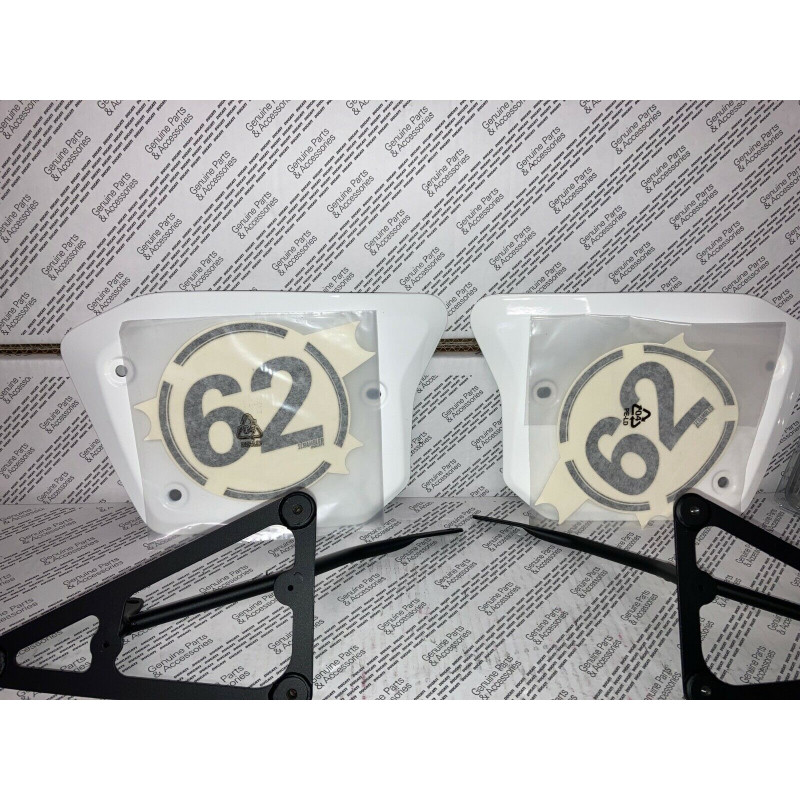 Set of Side Number Plates for Scrambler - 97180381B